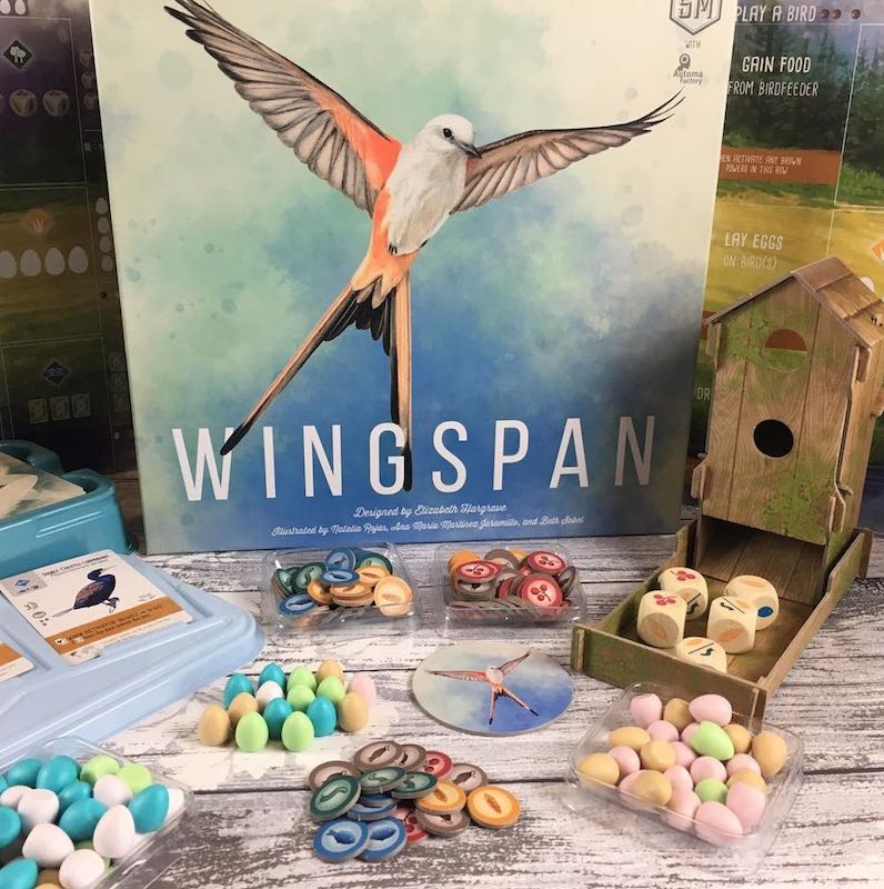 Wingspan самая быстрорастущая новинка в рейтинге BGG