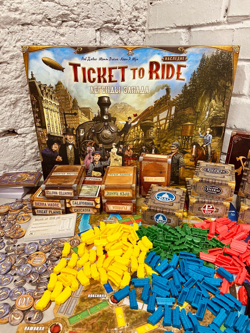 «Ticket to Ride. Наследие: Легенды Запада» - в продаже!