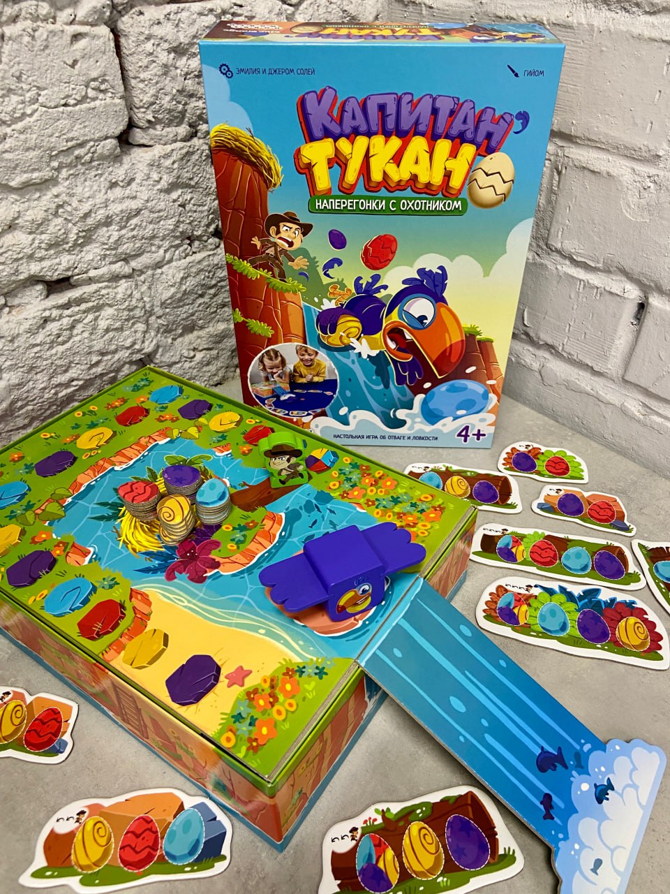 «Капитан Тукан» - настольная игра в продаже!