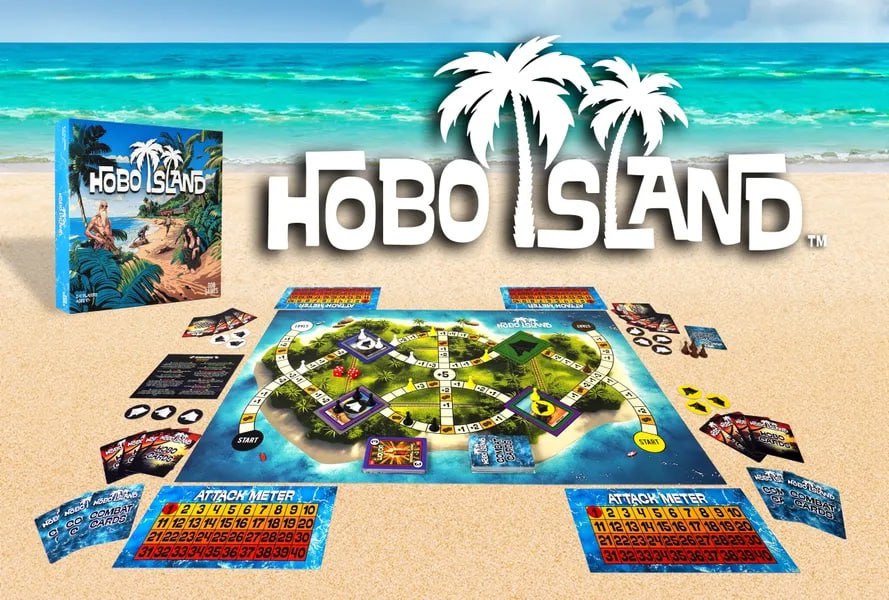 Hobo Island - соревновательная игра на выживание