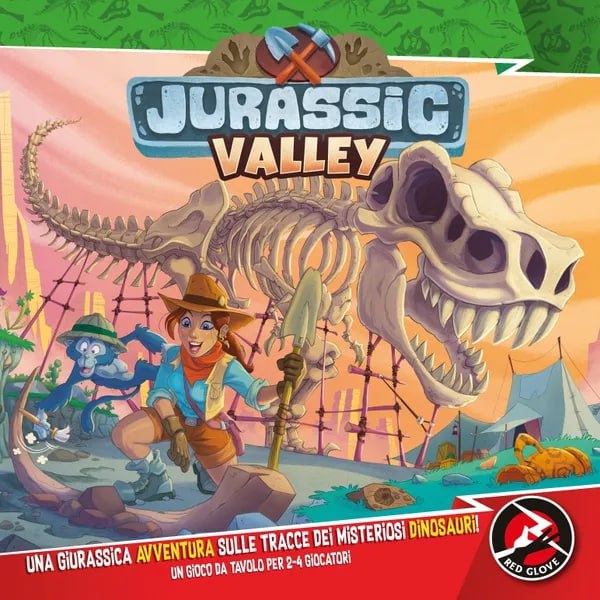 Jurassic Valley - соревновательная игра про археологов