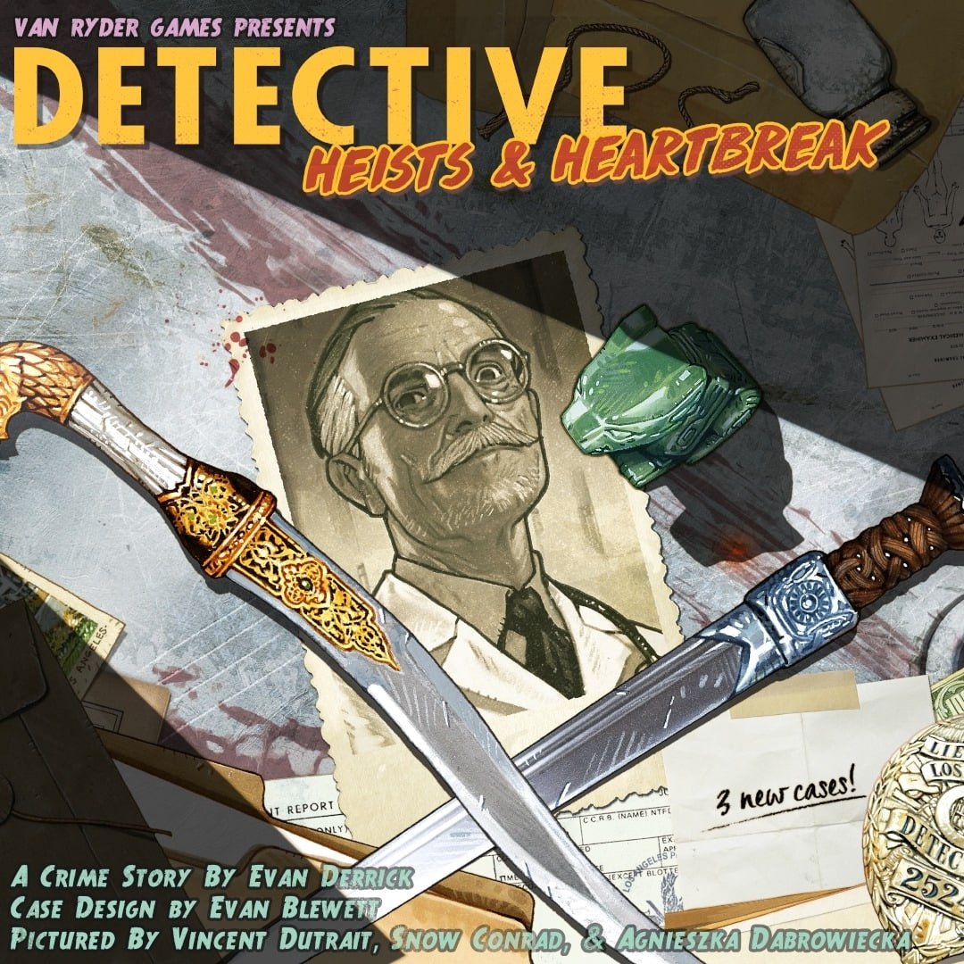Обложки дел из Detective: Heists & Heartbreak
