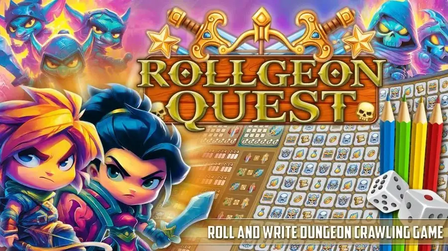 Rollgeon Quest: Приключение в подземелье с кубиками и стратегией
