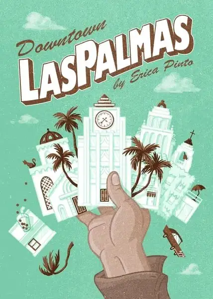 Downtown Las Palmas: Градостроительная карточная игра на ловкость
