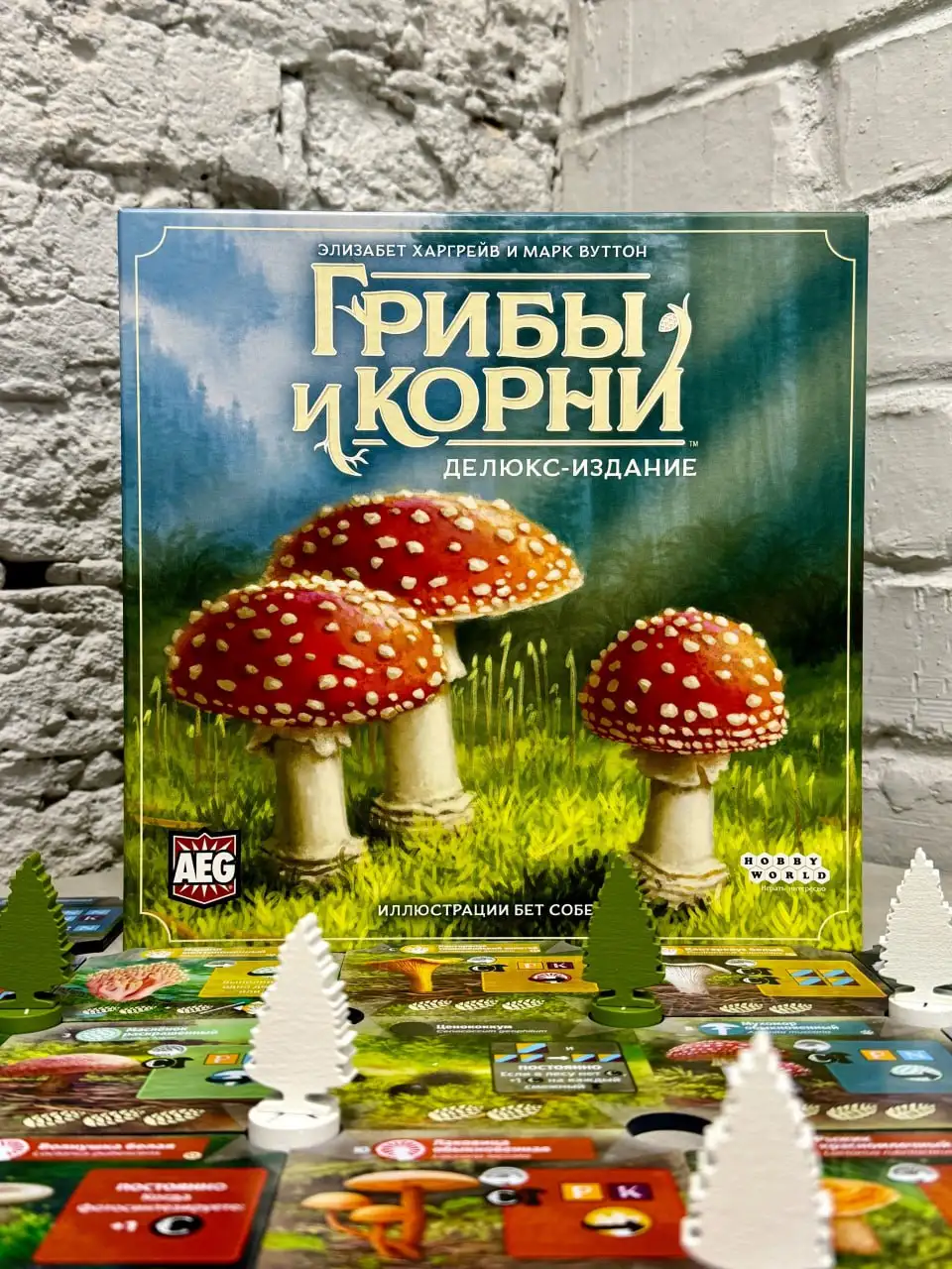 Настольная игра «Грибы и корни»: погружение в ботанический мир