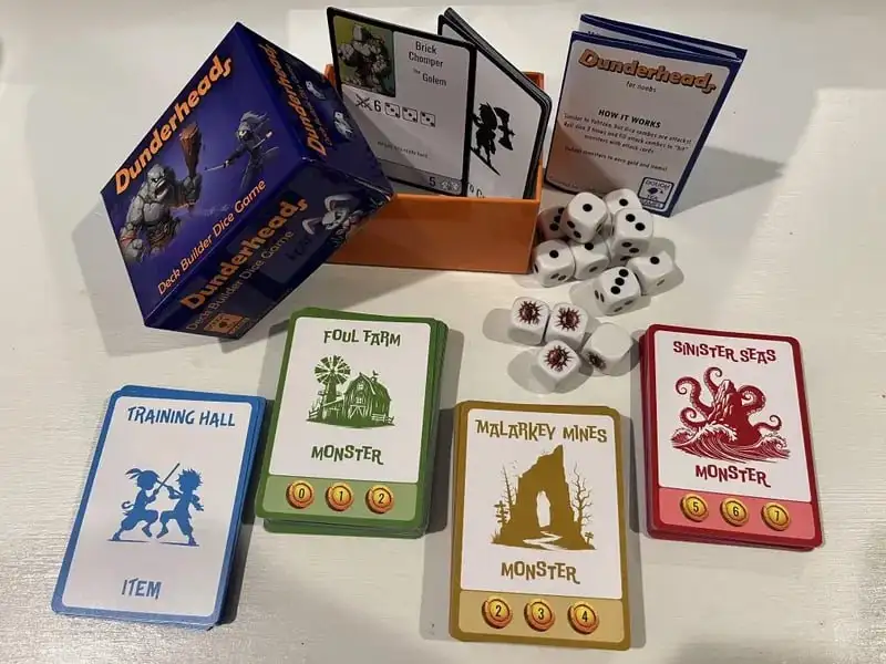 Dunderheads — Карточная игра с кубиками иStrategy