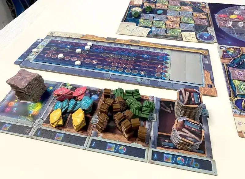 Новая кооперативная игра ORBORA от Olivier Grégoire