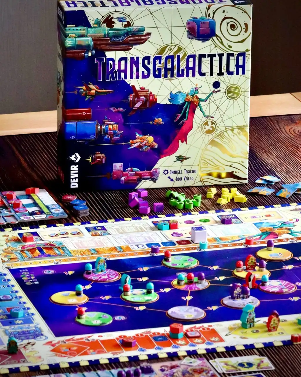 Обзор настольной игры Transgalactica: исследуйте новую галактику