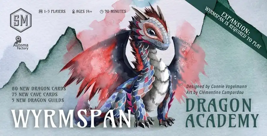 Wyrmspan: Dragon Academy – новое дополнение для настольной игры