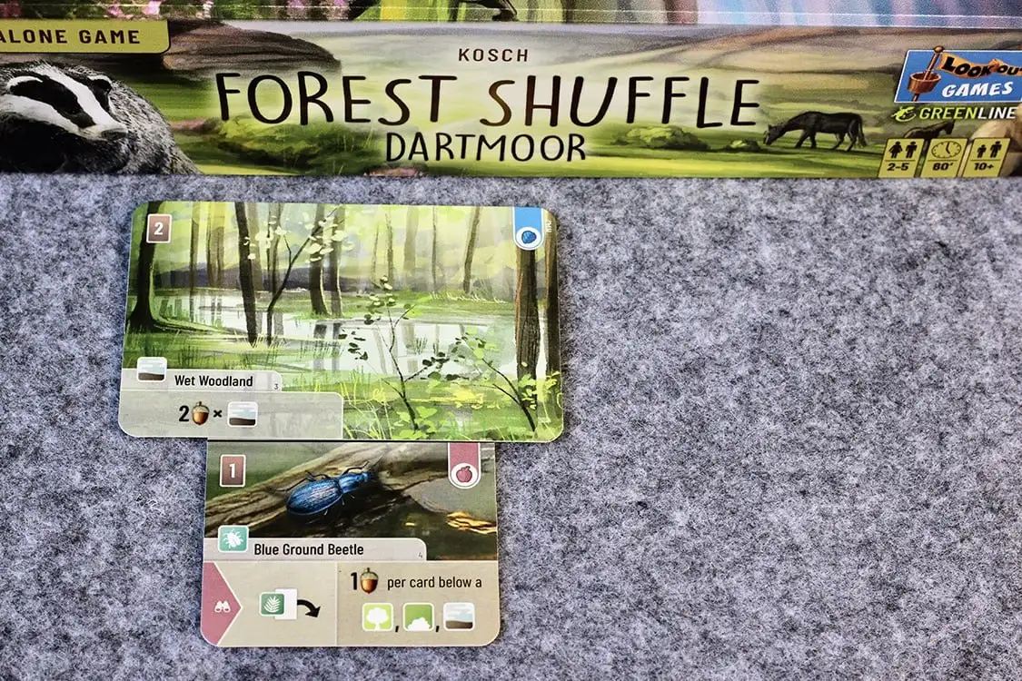 Forest Shuffle: Dartmoor — новая игра на BGA