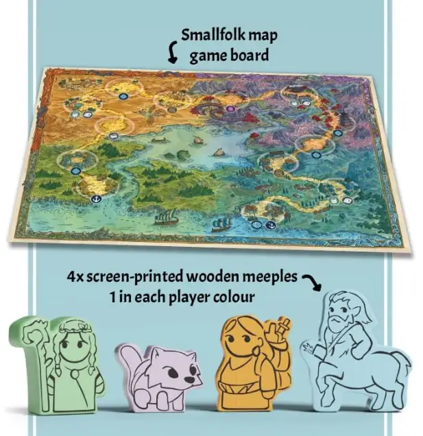 Настольная игра Smallfolk: сбор средств на Кикстартере