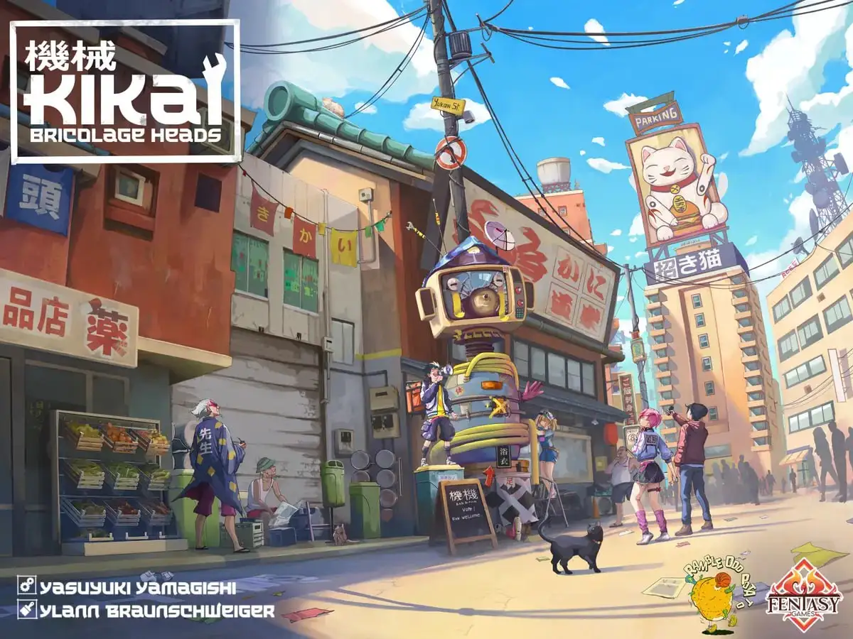 Что такое BRICOLAGE HEADS (Kikai) - японская игра 2023 года