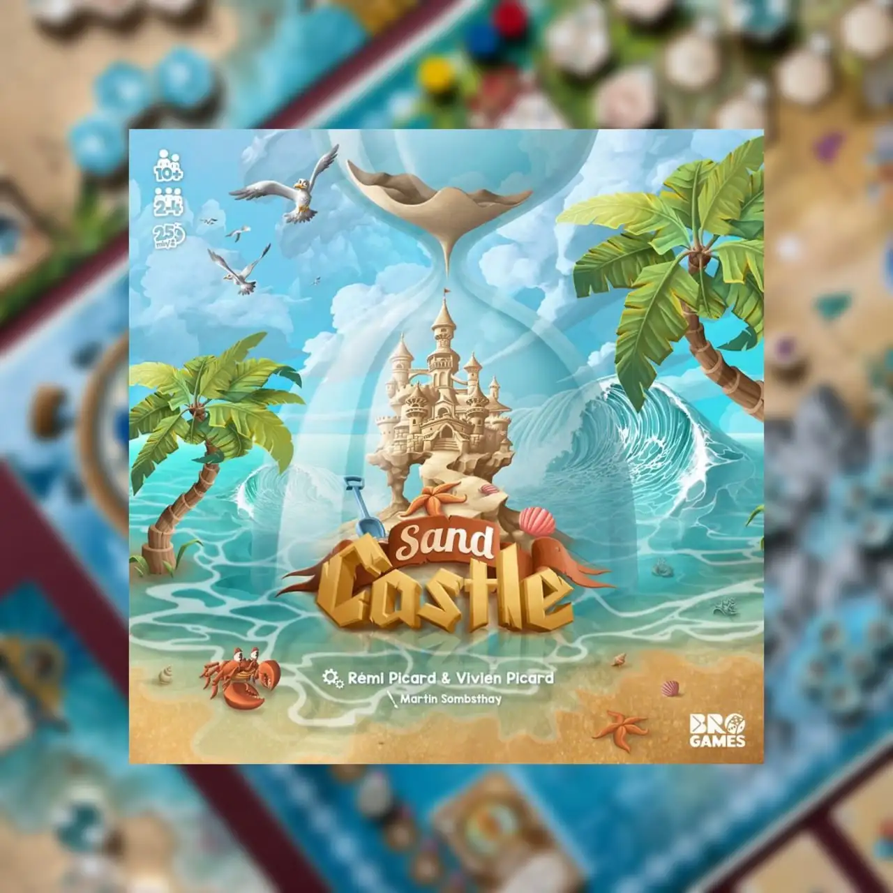 Обзор настольной игры SAND CASTLE: Погружение в детские пляжные воспоминания