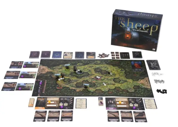 Запущен сбор средств на настольную игру The Sheep:противостояние овцам-убийцам