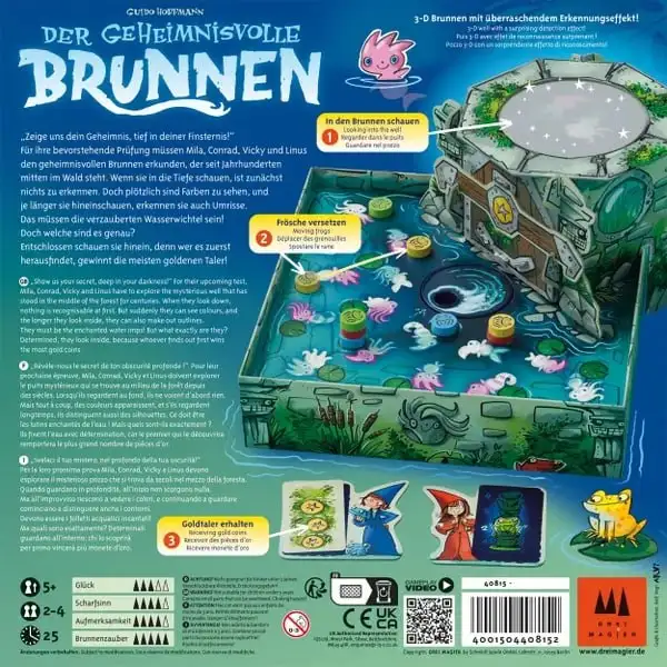 Der geheimnisvolle Brunnen: Увлекательная детская игра на основе паттернов