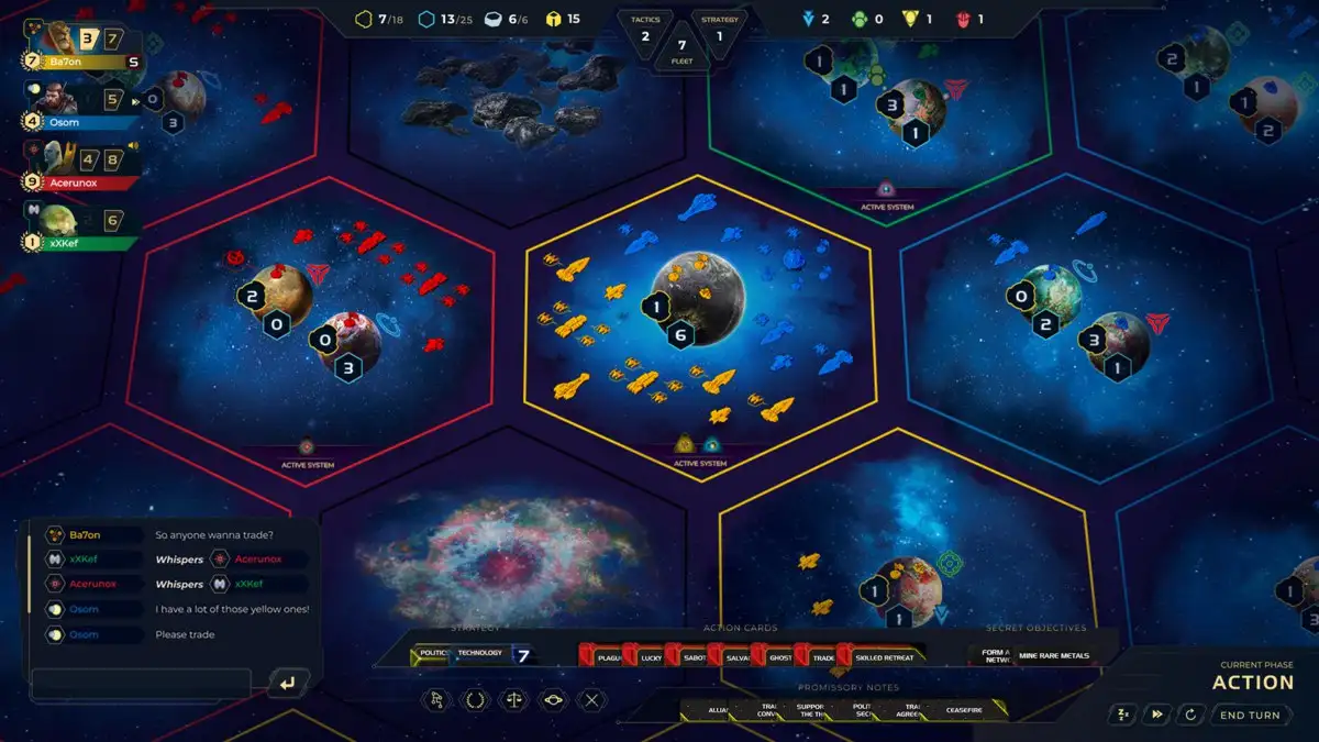 Цифровая адаптация Twilight Imperium: новая эра стратегии под управлением Red Square Games