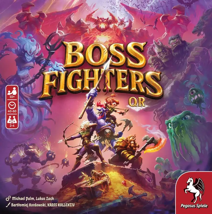 Boss Fighters QR: Новая кооперативная игра с уникальными механиками и динамичной тактикой