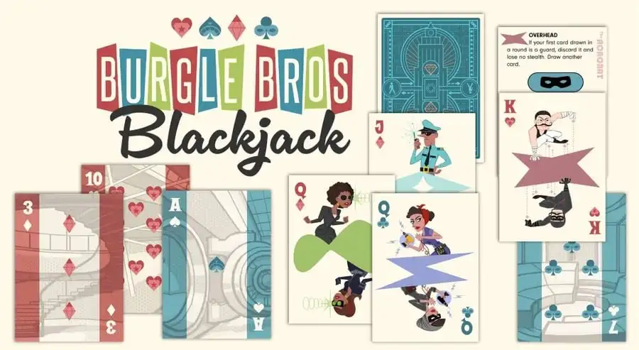 Игра Burgle Bros Blackjack: Совместное Ограбление за Столом | Карточные Игры 2023