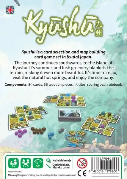 Kyūshū: Новая настольная игра, погружающая в летнее путешествие по Японии