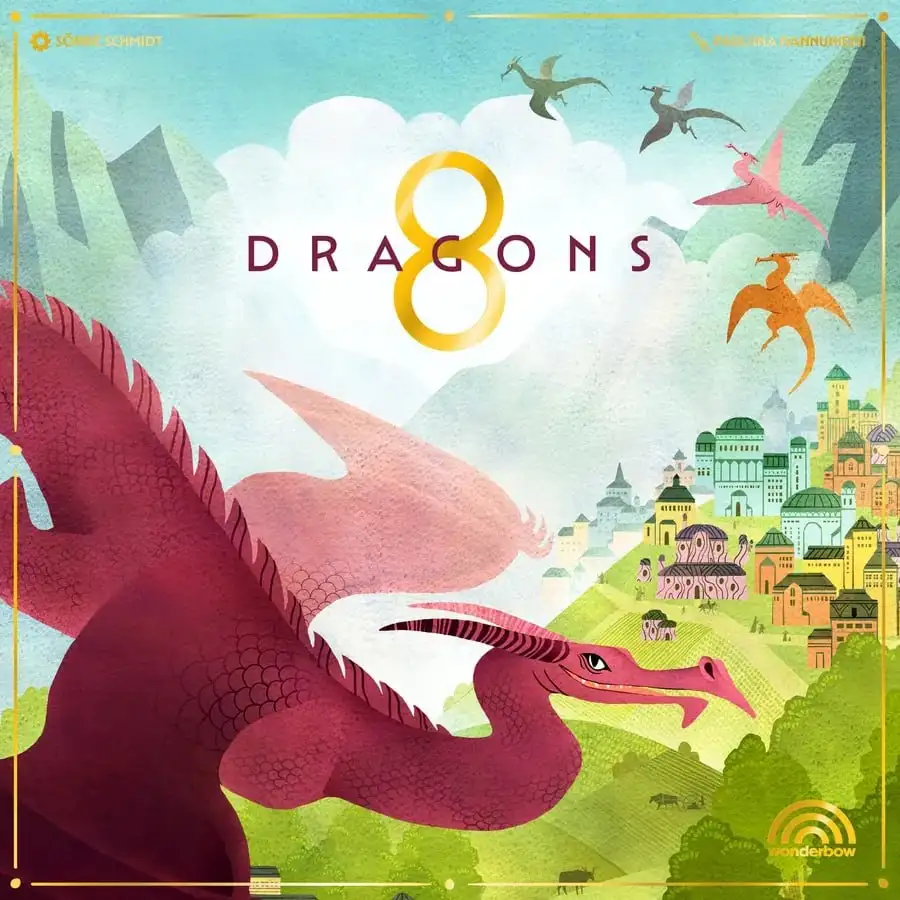8 Dragons: Откройте мир драконов и сокровищ в новой настольной игре