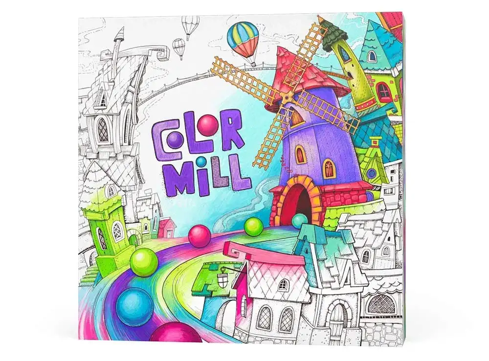 Color Mill: Новая настольная игра от Александра Пешкова и Екатерины Плужниковой