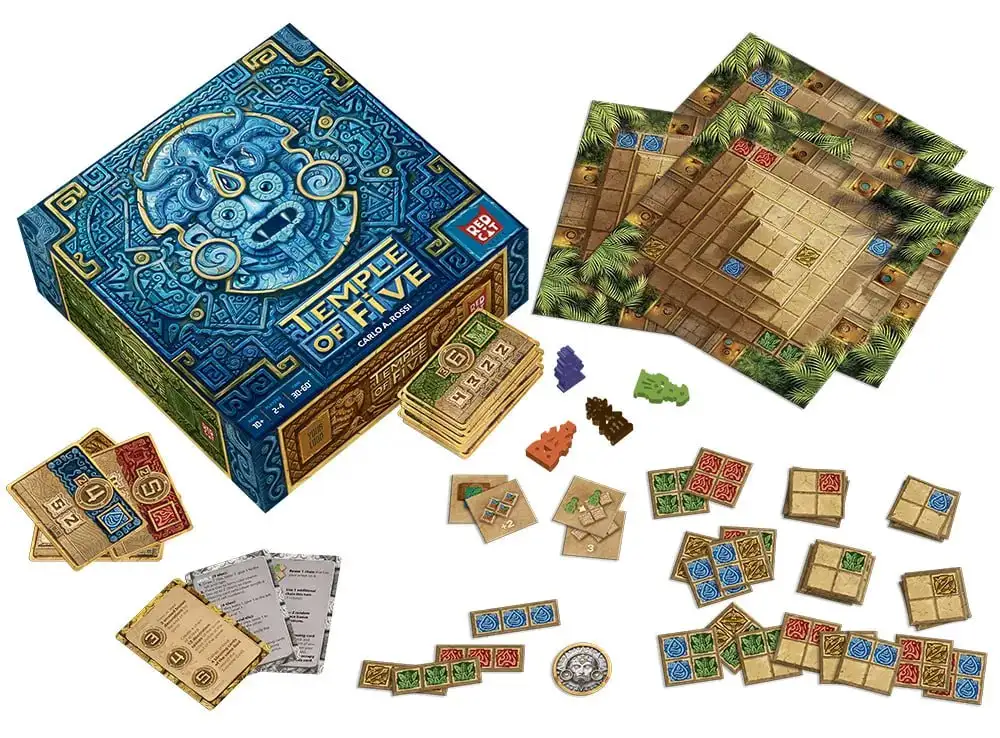 Temple of Five: Новая игра от Red Cat Games о строительстве пирамид цивилизации майя