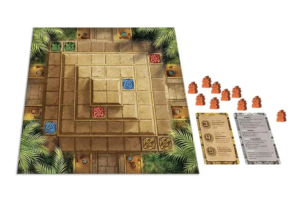 Temple of Five: Новая игра от Red Cat Games о строительстве пирамид цивилизации майя