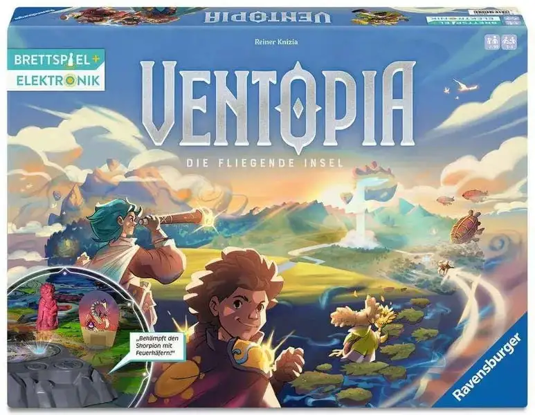 Ventopia: Новая настольная игра от Райнера Книции и Ravensburger с интерактивным игровым полем