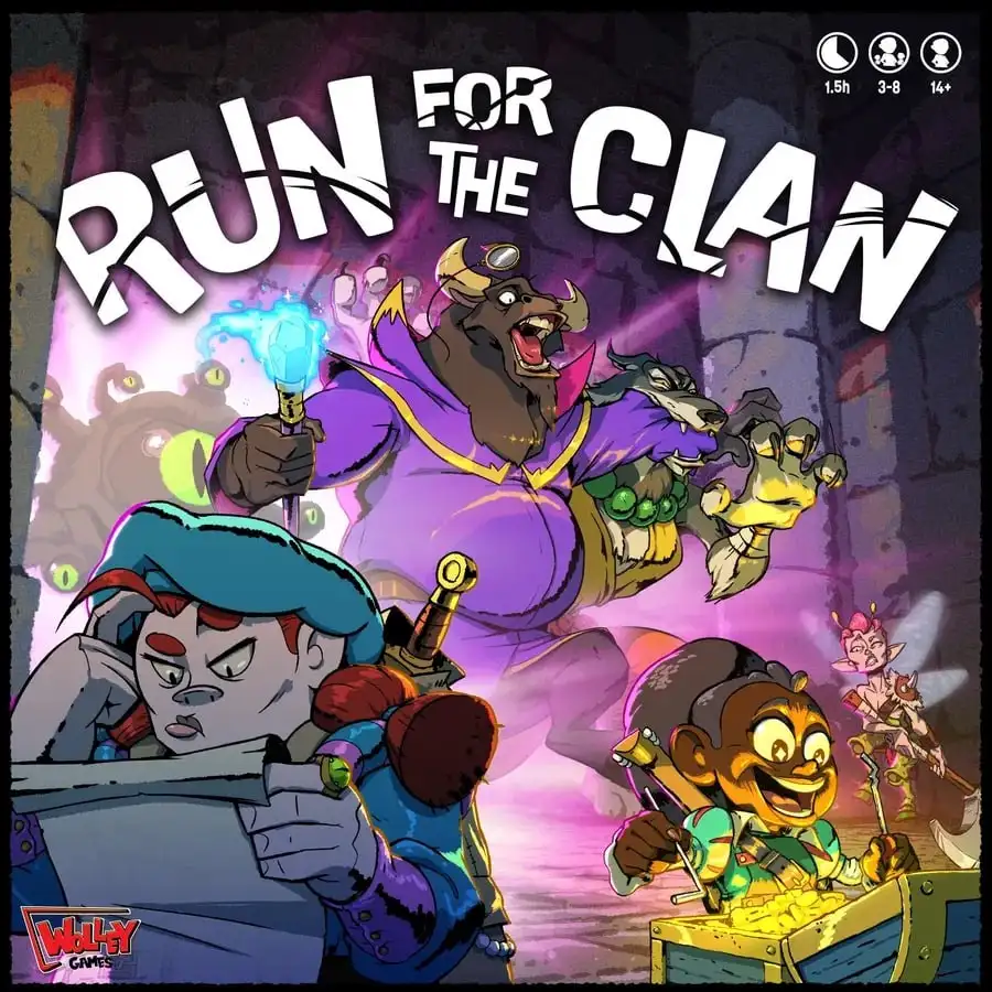 Открывающееся фэнтези: карточная игра 'Run for the Clan' превращает друзей в соперников