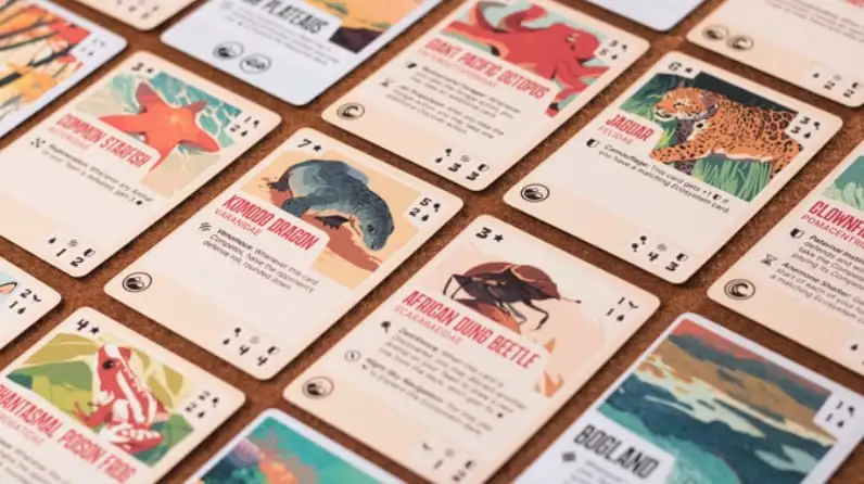 Biome Blitz: Увлекательная карточная игра о борьбе диких животных теперь на Kickstarter