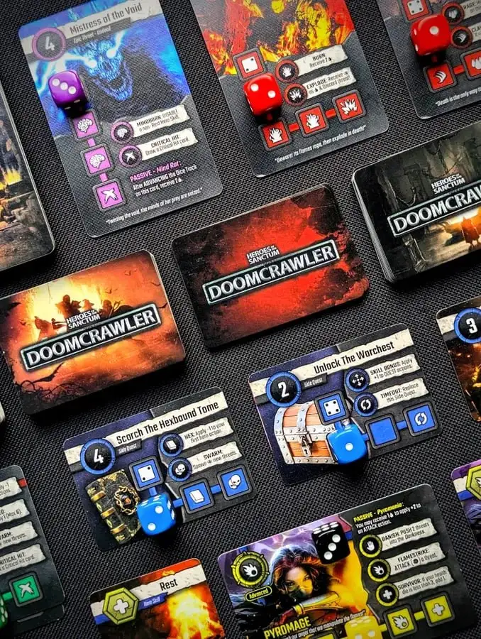 Heroes of the Sanctum: Doomcrawler – Новый фэнтезийный карточный игра для настоящих искателей приключений