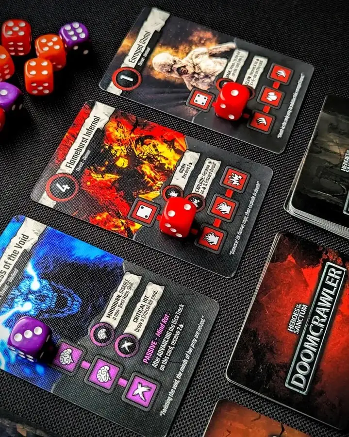 Heroes of the Sanctum: Doomcrawler – Новый фэнтезийный карточный игра для настоящих искателей приключений