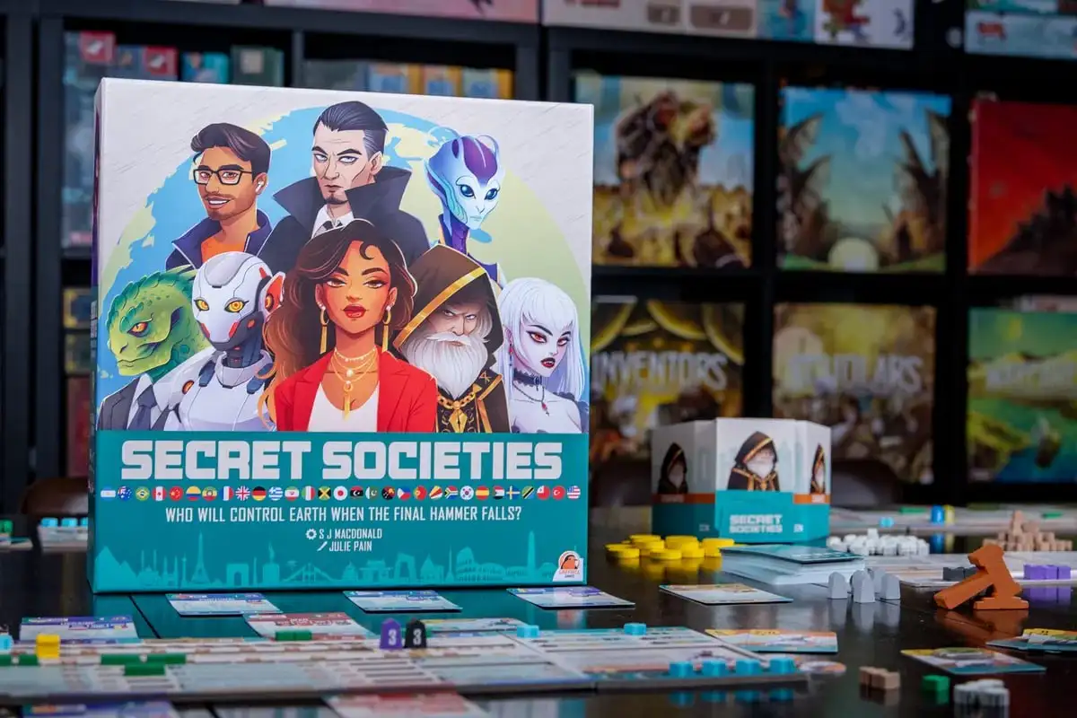 Тайные общества: новая экономическая стратегия от Garphill Games с уникальными механиками аукциона