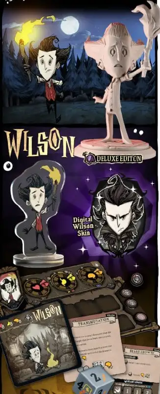 Don't Starve: The Board Game — Настольная игра, вдохновлённая легендарной видеоигрой, стартует на Kickstarter