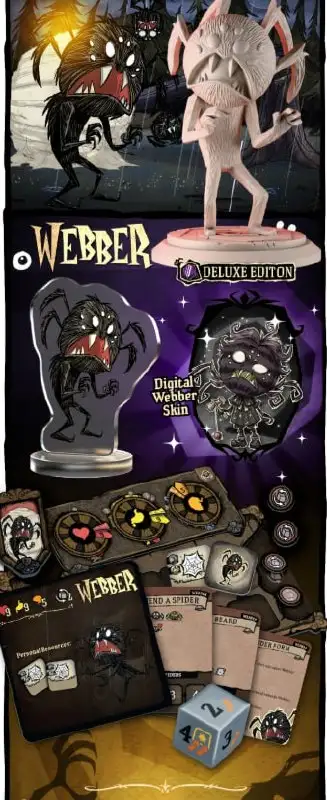 Don't Starve: The Board Game — Настольная игра, вдохновлённая легендарной видеоигрой, стартует на Kickstarter