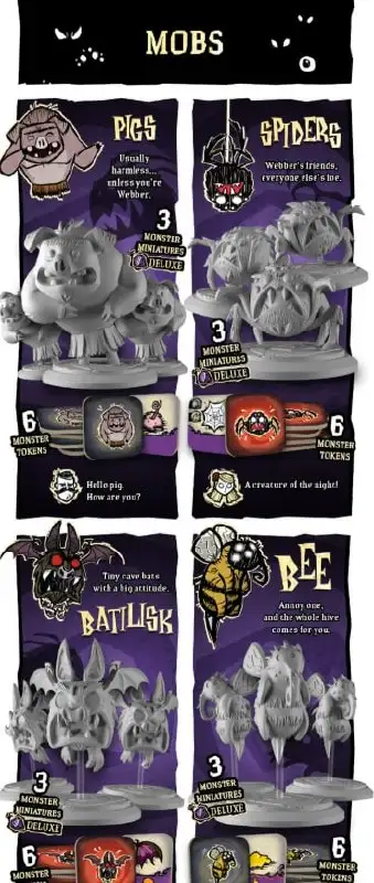 Don't Starve: The Board Game — Настольная игра, вдохновлённая легендарной видеоигрой, стартует на Kickstarter
