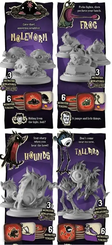Don't Starve: The Board Game — Настольная игра, вдохновлённая легендарной видеоигрой, стартует на Kickstarter