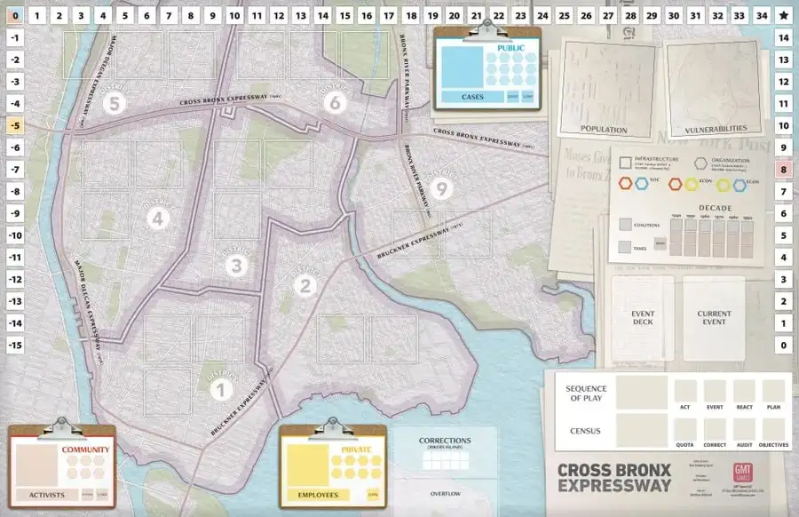 Cross Bronx Expressway: Игра о социально-экономическом развитии городов