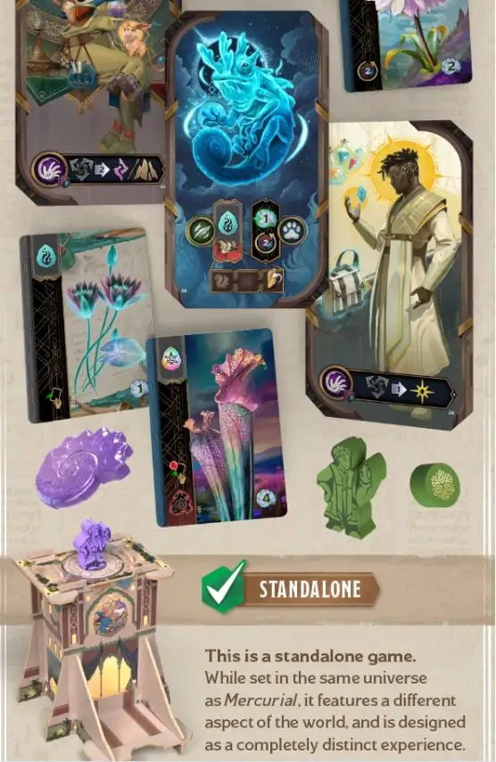 Mercurial: Alchemia – Новый Настольный Проект на Kickstarter