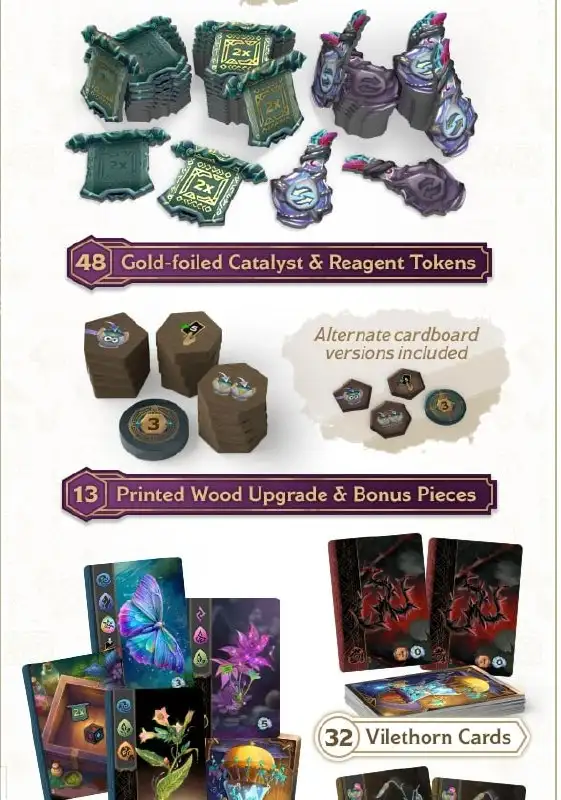 Mercurial: Alchemia – Новый Настольный Проект на Kickstarter