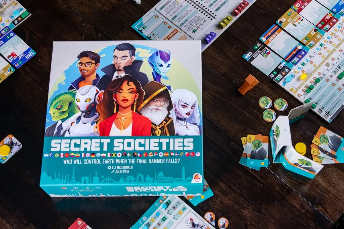 Secret Societies: Новая настольная игра от Garphill Games на Kickstarter