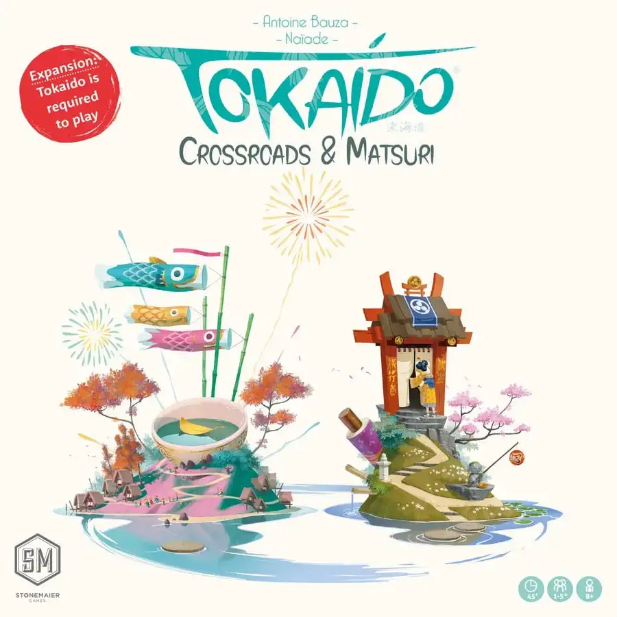 Tokaido: Crossroads & Matsuri - Новые Дополнения для Популярной Настольной Игры