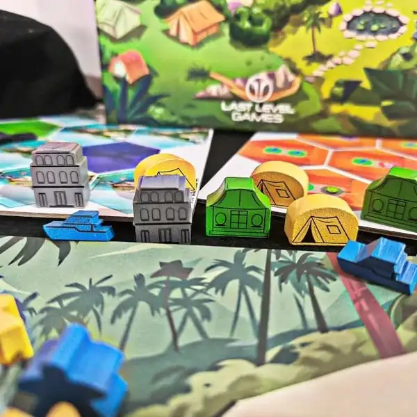 Paradise Resort: Стратегическая Игра о Построении Курорта для 2-4 Игроков