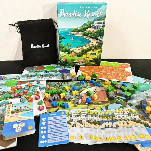 Paradise Resort: Стратегическая Игра о Построении Курорта для 2-4 Игроков