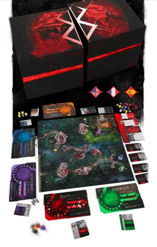 Berserk: The Board Game — Новая кооперативная игра на Gamefound по мотивам легендарной манги