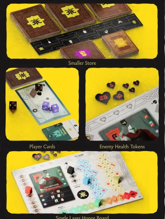 Honor's End: Новая настольная игра на Kickstarter предлагает захватывающие приключения в средневековом мире