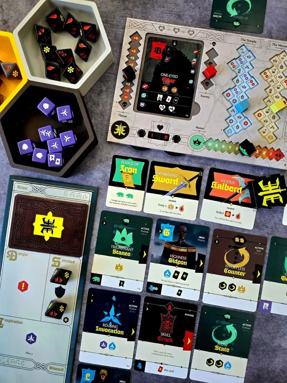 Honor's End: Новая настольная игра на Kickstarter предлагает захватывающие приключения в средневековом мире