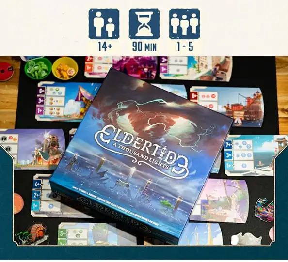 Настольная игра Eldertide: A Thousand Lights собирает средства на Kickstarter