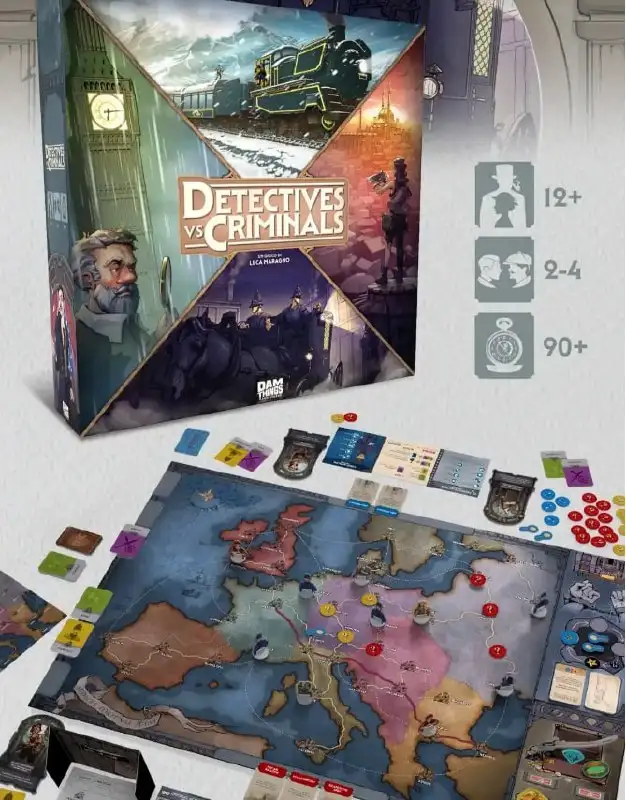 Настольная игра Detectives Vs Criminals: захватывающее приключение в мире преступлений
