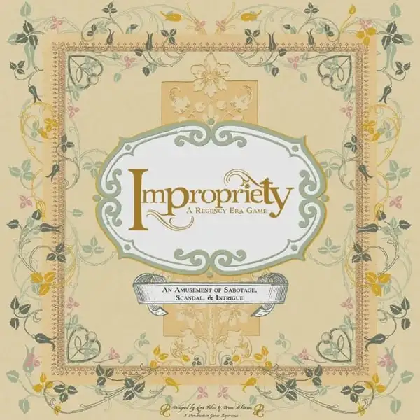 Impropriety: Захватывающая настольная игра эпохи Регентства